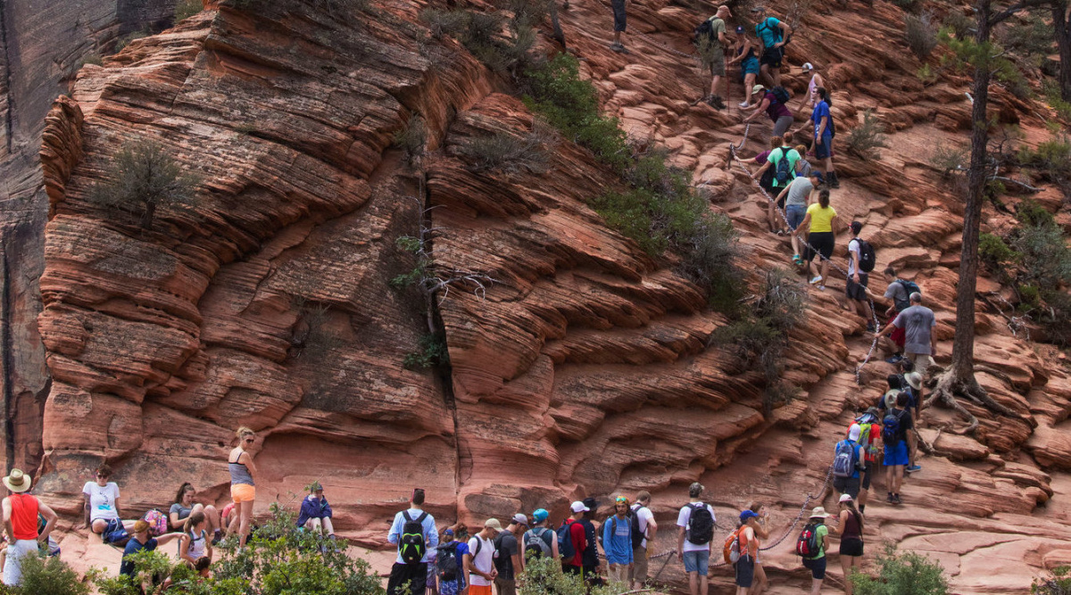 National Parks Overcrowding in the News Leave No Trace